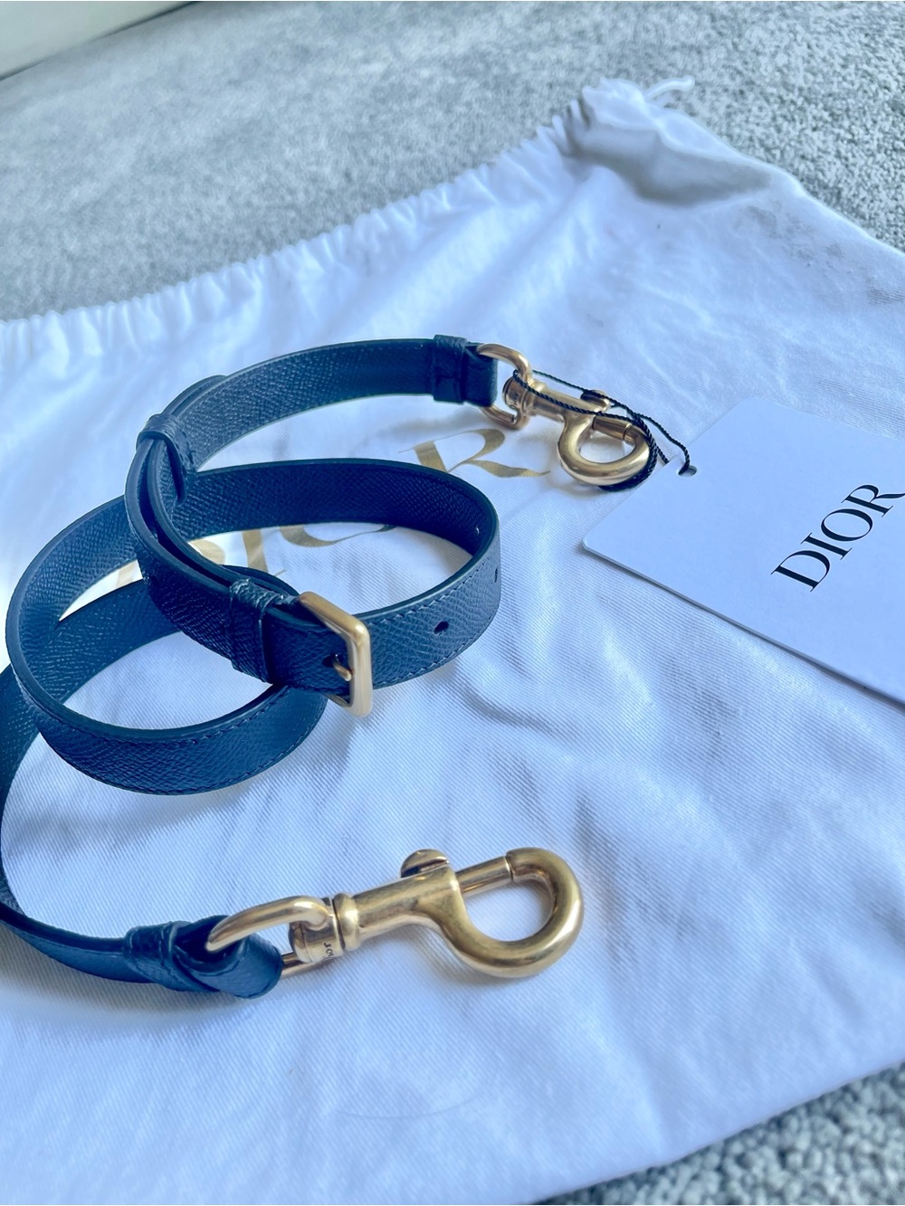Authentic Christian Dior crossbody strap